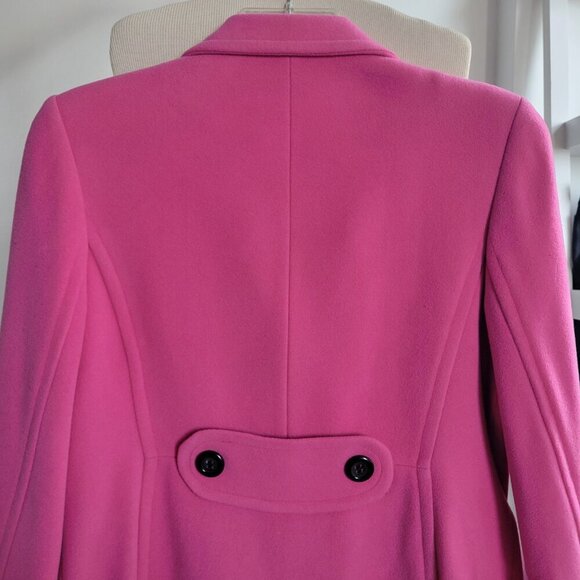 GALLERY COLLECTION FUSHIA/PINK WOOL BLAZER (Size: Medium) - Picture 10 of 15